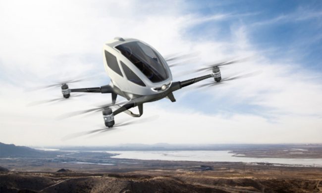 Ehang 184 Yolcu Taşıyan Drone ehang-184-passenger-drone-00