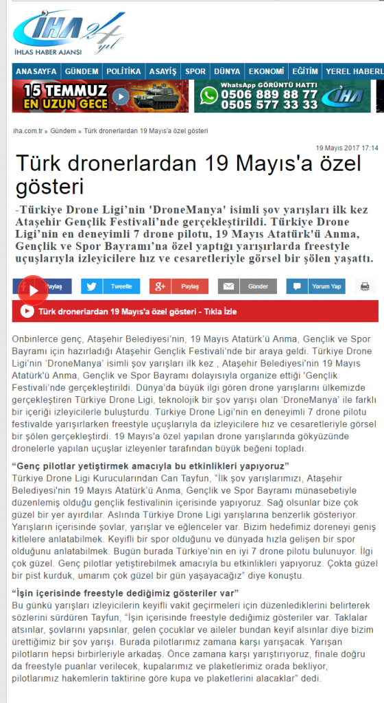 iha.com.tr - 19.05.2017