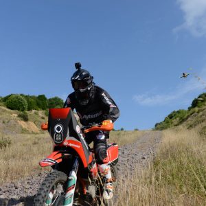 Deniz Algün - Aytemiz transanatolia Moto Rally Antremanı