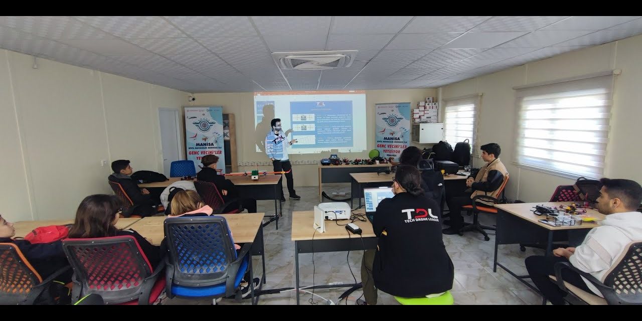 Tech Drone League-Manisa Gençlik Spor İl Müdürlüğü Genç Vecihiler Yetişiyor Projesi Drone Eğitimleri
