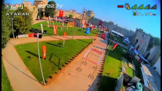 FAI Drone Racing World Cup Türkiye Drone Race”24 Atakan Mercimek’in Uçuş Videosu